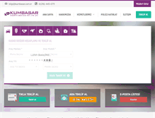 Tablet Screenshot of kumbasarsigorta.com